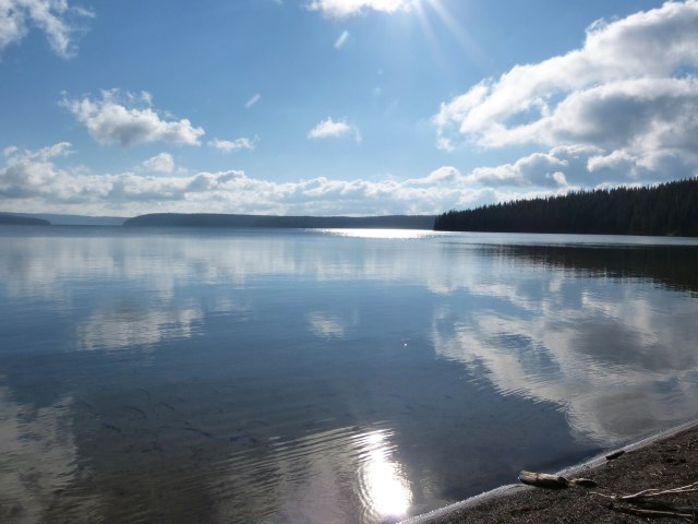 south shore Shoshone Lake